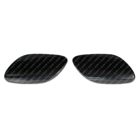 A pair of headlights, washing machine caps, and front bumper trim 39870060, suitable for Volvo S80 2007-2013.