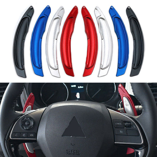 Steering Wheel Shift Paddle Extended Shifter Trim for Mitsubishi Lancer Evo X
