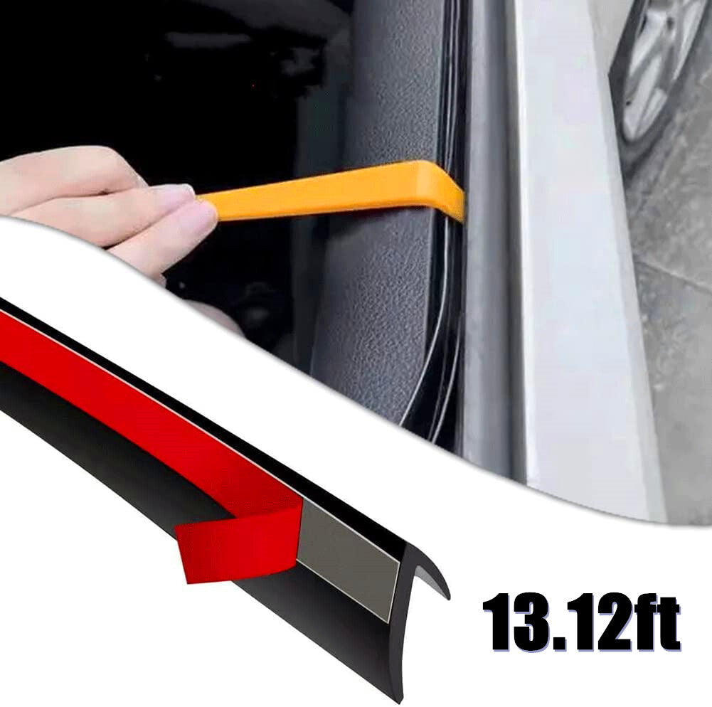 13ft for Mercedes-Benz V Shape Car Side Window Edge Moulding Rubber Seal Strip