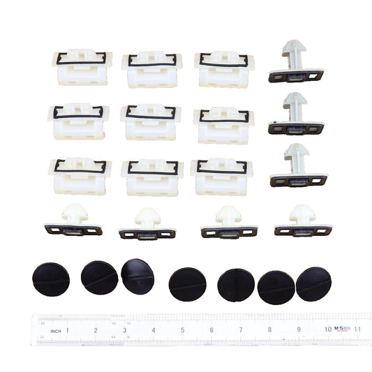 new 4G8898909 side skirt clip safety kit. Suitable for Audi 2012, 2013, and 2014 models, including the for Audi A6 and C7.