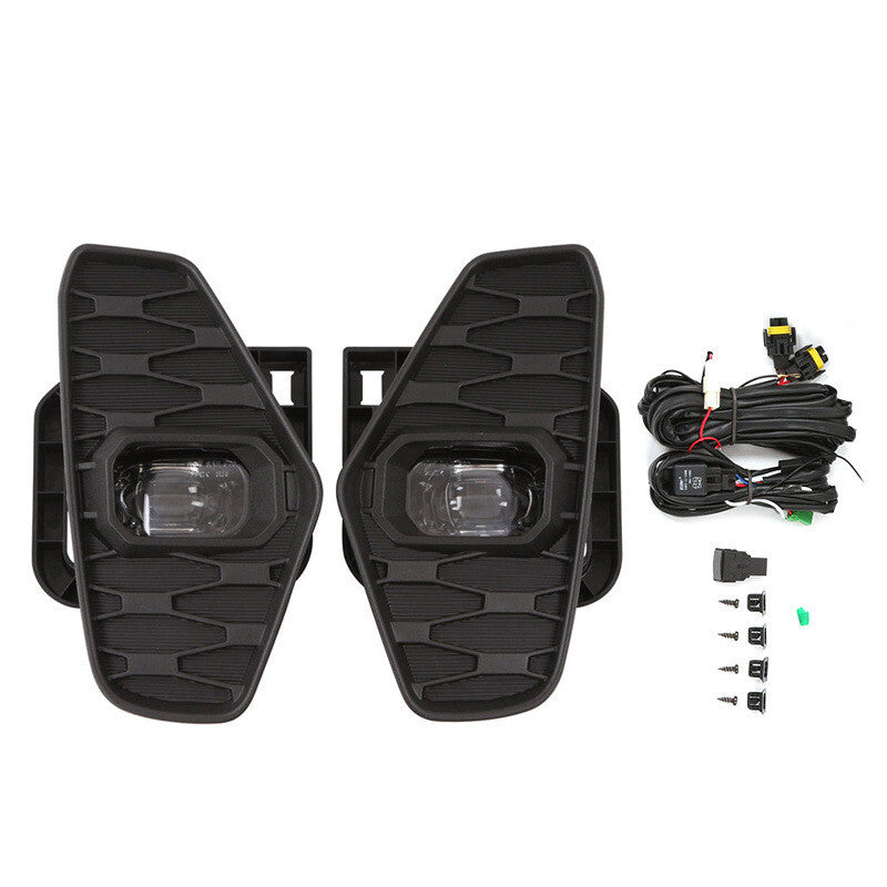 Pair front bumper LED Fog Lights for Nissan NAVARA 2021+ Nueva D23 facelift