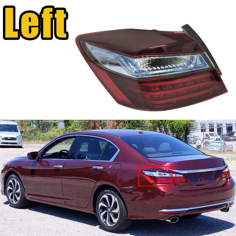 For 2016-2017 for Honda Accord Left Sedan Brake Lights Turn Signals Tail Lights