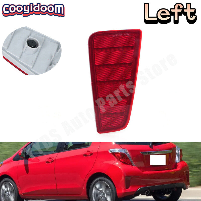 Suitable for Toyota Yaris 2012 - 2014 LE, rear stripe reflector, left rear fog light, 1 piece