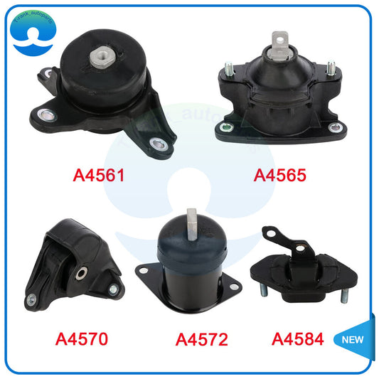 For 2008-2011 for Honda Accord 2.4L 5Pcs Front  Right Motor  Trans Mount Set