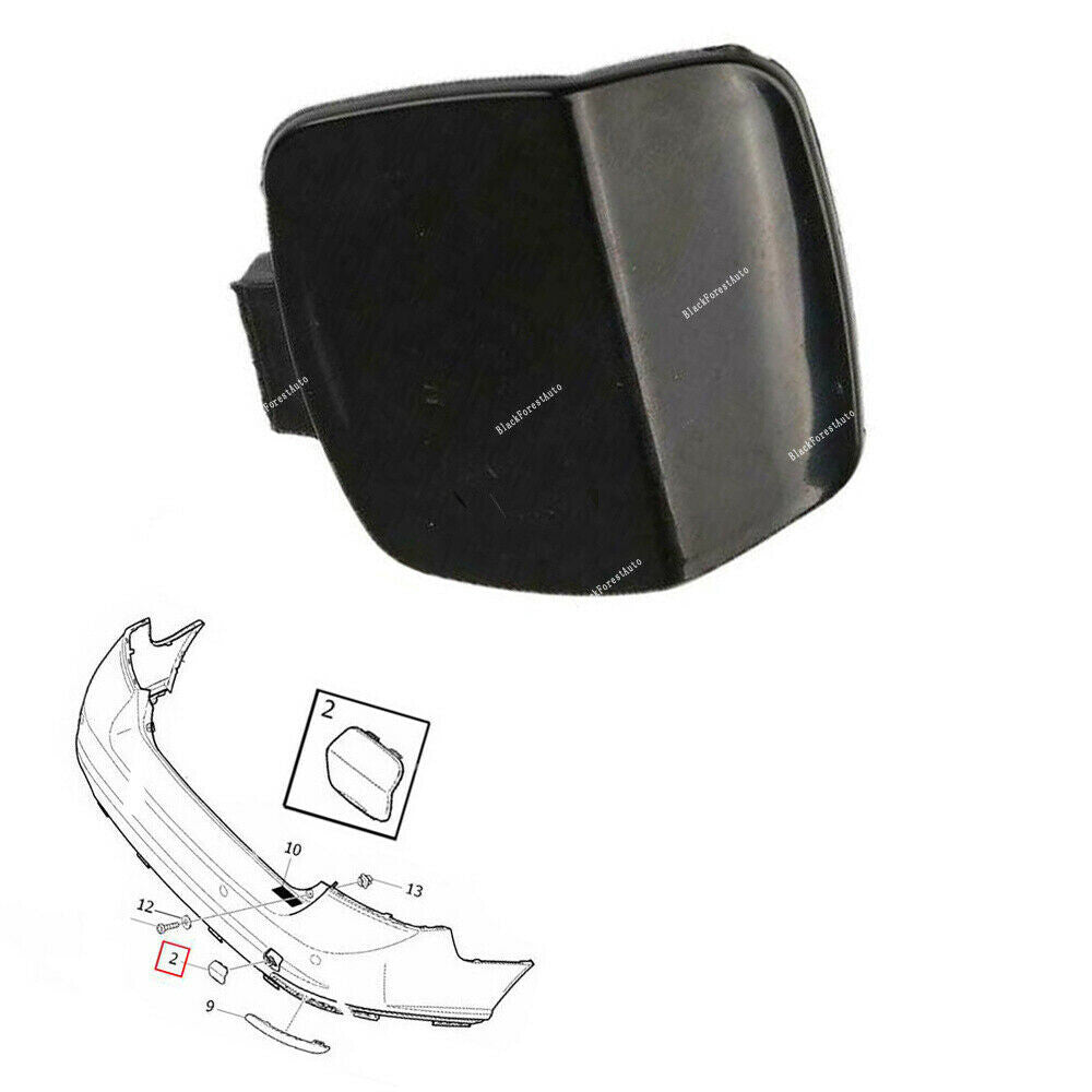 30744941 Rear Car Bumper Tow Hook Eye Cover Cap for Volvo S40 2008 2009 2010