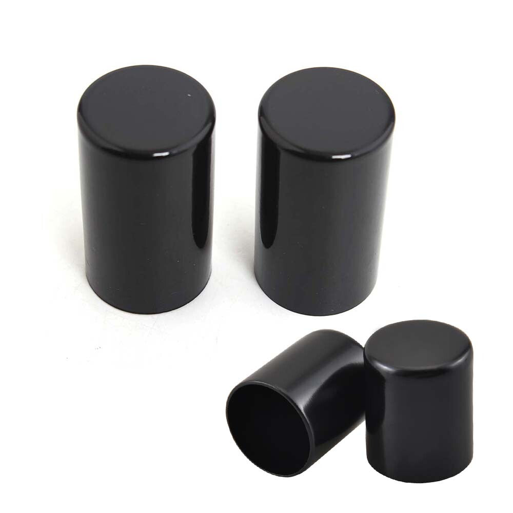 Black Docking Hardware Point Magnet Cover Caps for Harley Davidson Touring 09-23
