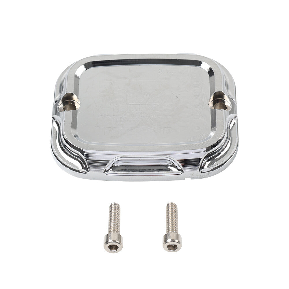Front Brake Master Cylinder Cover Cap for Harley Touring Softail Dyna XL