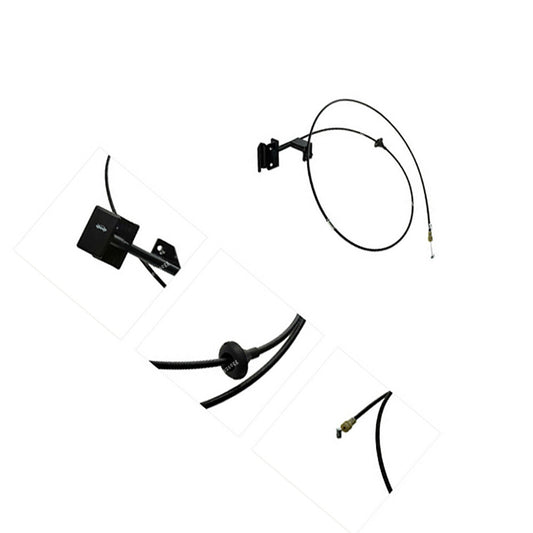 Black Hood Release Cable Fits for Jeep Cherokee Comanche Wagoneer 86-96 55026030