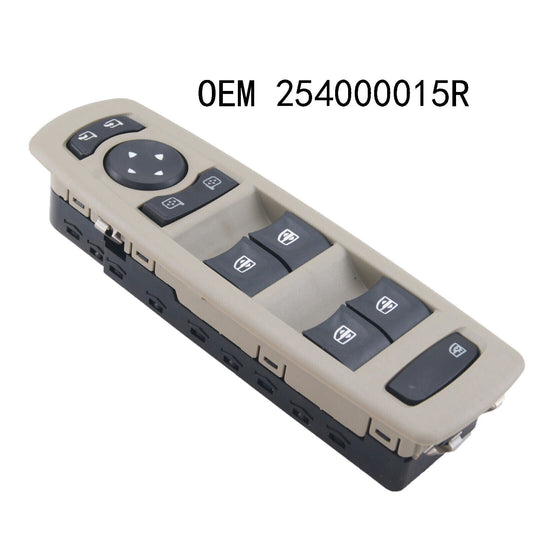 for Renault Megane Laguna Fluence Power Window Control Switch 254000015R Beige