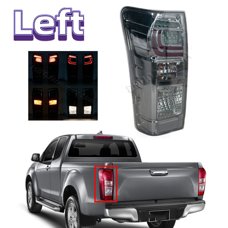 Left Rear Taillamp Turn Signal Lamp Assembly for Isuzu DMax D-Max Ute 2017-2019
