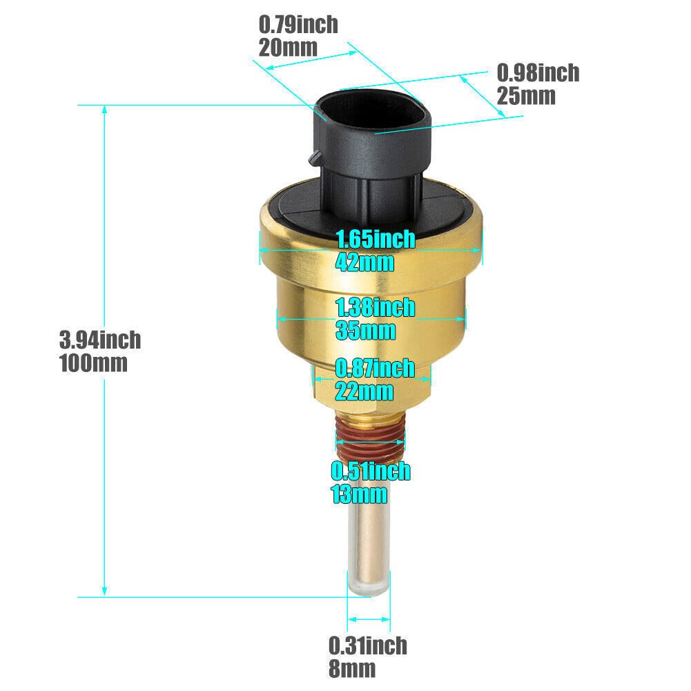 3612521 Coolant Fluid Level Sensor Fits M11 L10 ISM N14 ISX 4903489