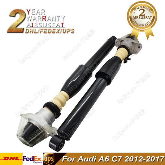 Pair for Audi A6 C7 Rear Air Suspension Shock Absorber 4G0616031AD 4G0616031T