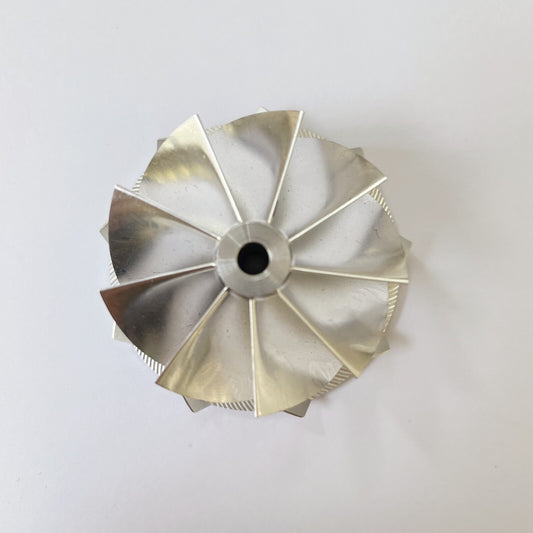 TD03 39.10/46.00 mm 9+0 Blade High-Performance Turbine Billet Compressor Wheel