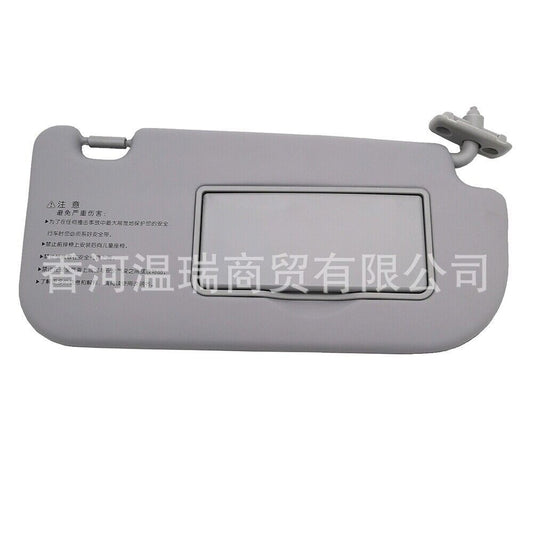 Auto Grey Front RIGHT Driver Side Sun Visor Makeup Mirror For 04-10 for Kia Sportage