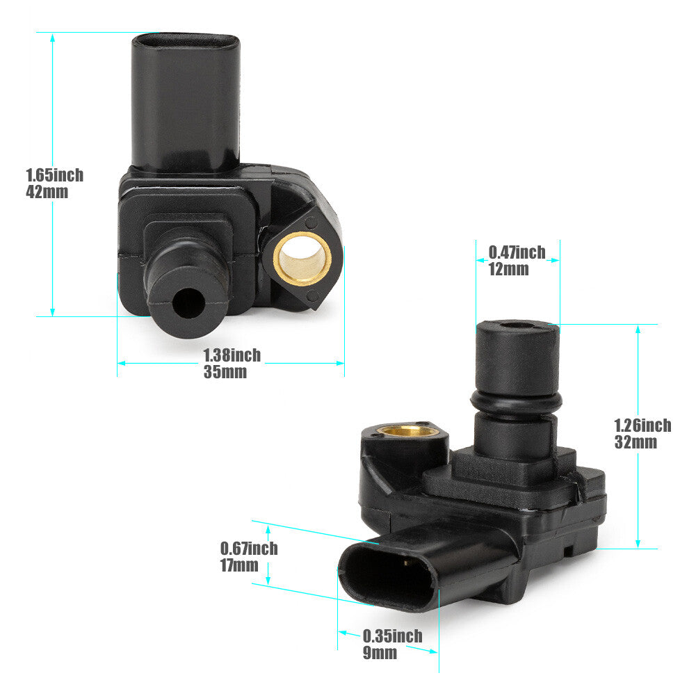 Manifold absolute pressure sensors are compatible with for Chevrolet Equinox for GMC Terrain and for Cadillac XTS.