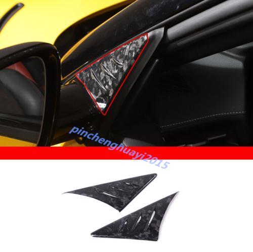 Forged carbon fiber windproof self-adjusting deflector for Toyota Supra 2020 - 2023