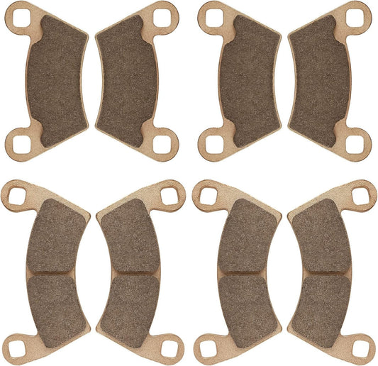 Brake Pads Front and Rear for Polaris Ranger EV 2010-2015 RZR 800 900 XP Brutus