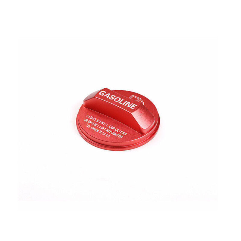 1P for Land Rover Discovery 5 17-25 Red Aluminum Outside Fuel Oil Tank Cap Trim