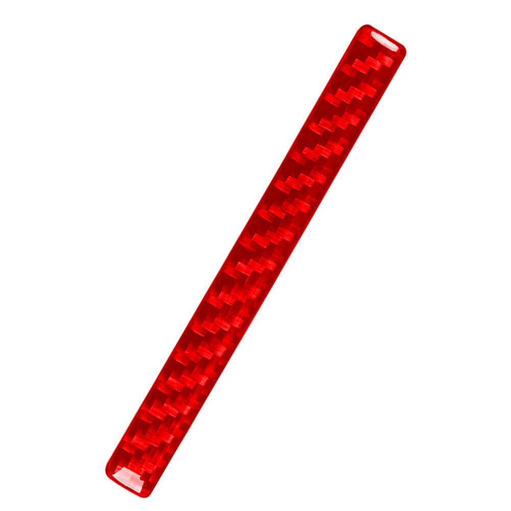 Center Armrest Box Rear Strip Cover Trim for Volkswagen for Passat B5 2001-2005 Red