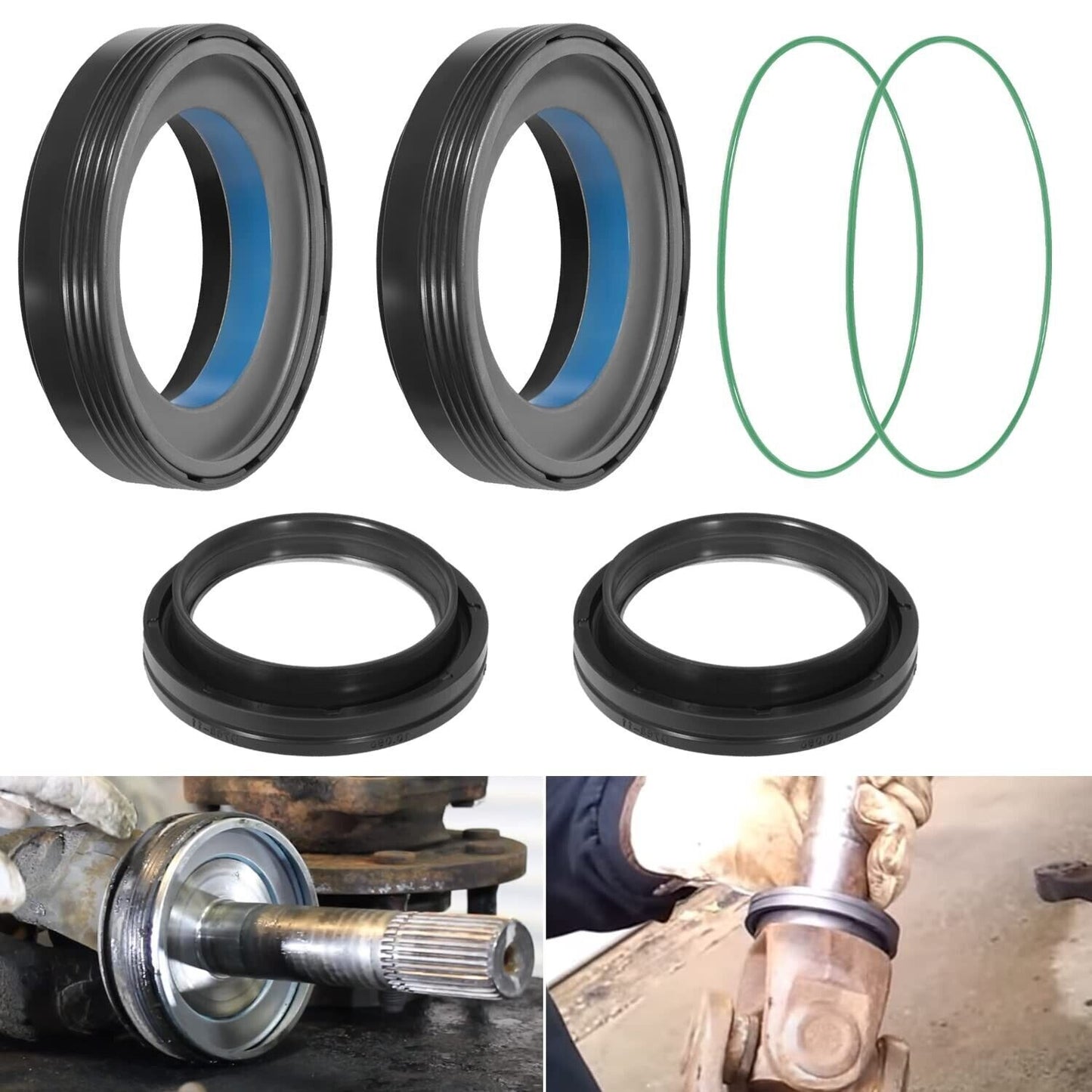 One set of 50491 41784-2 front axle Vaccum joint and pipe seal kit for Ford Super Duty